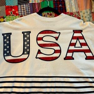 Disney Parks Red White & Blue Spirit Jersey